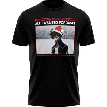 Pánské tričko Animerch Tričko Dabi X-Mas 2025 LIMITED - černé Velikost oblečení: M