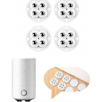 NÁBYTKOVÁ KULIČKOVÁ KOLEČKA TICHÁ 8 KS BÍLÁ