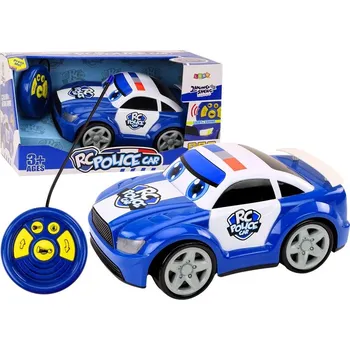 autíčko Kreslené policejní Autíčko Na Dálkové Ovládání světly a zvuky