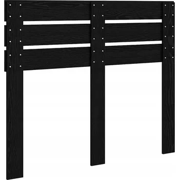 Čelo postele s čelo Betonově šedá 120 cm Kompozitní dřevo