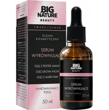 Pleťový krém Sérum pro sjednocení tónu pleti obličeje a těla 50 ml Big Nature – olej z malinových semínek