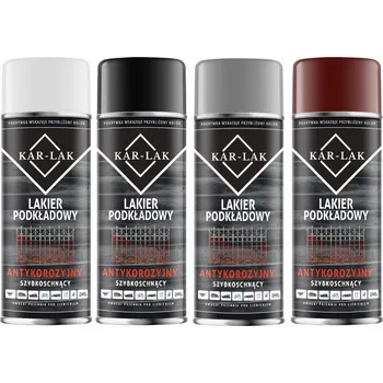 Lak na dřevo Univerzální lak Kar-Lak červený 400 ml