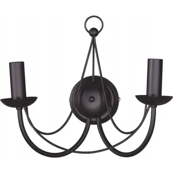 Nástěnné svítidlo Nástěnné svítidlo Kaja černé E14 60 W