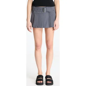 Dámská sukně Sukně Urban Classics Ladies Pleated Skirt Dark Stone L