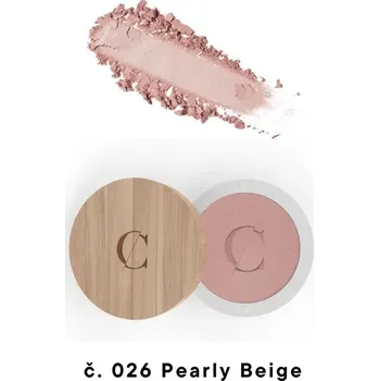 Oční stíny COULEUR CARAMEL Bio oční stíny perleťové 1 ks Odstín: č. 026 Pearly Beige