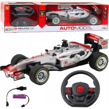 RC model auta RC Závodní Auto 1:12 – dálkově ovládaný formule se světelnými a zvukovými efekty, plný rozsah pohybu