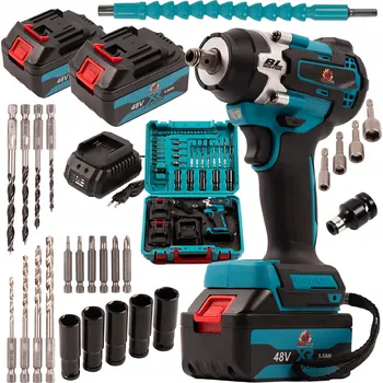 Aku rázový utahovák 380Nm 2x48V BT5118 BULLTECH