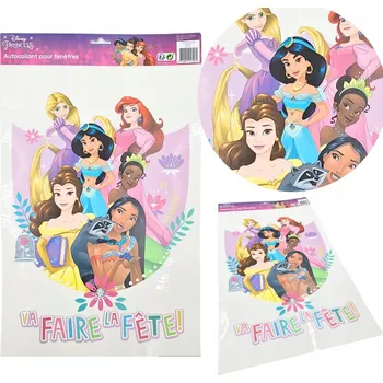 Stínítko do auta DEKORATIVNÍ FÓLIE NA OKNA DISNEY PRINCEZNAMI