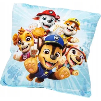 Polštář Poduszka PSI PATROL Paw Patrol 35x35 cm měkký na dotek ORIGINÁLNÍ