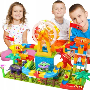 ostatní stavebnice Stavební Stavebnice Dinosaur Park Velká sada 255 dílů pro děti od 3 let