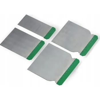 Malířská špachtle BOLL Japonské špachtle kovové sada 4ks - pro roztírání tmelu