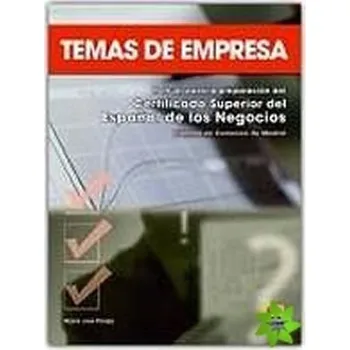Španělský jazyk Temas de empresa Libro del alumno
