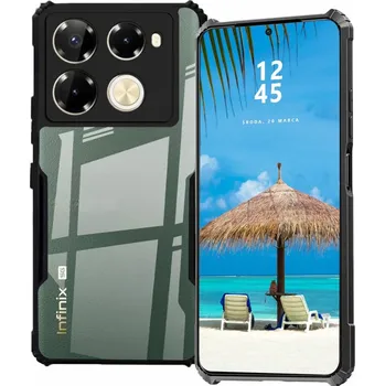 Pouzdro na mobilní telefon Zadní Kryt BPC09R pro Infinix POCO M3 průhledný