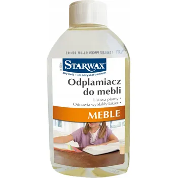 Odstraňovač skvrn na nábytek Starwax, tekutý, 0,250 l