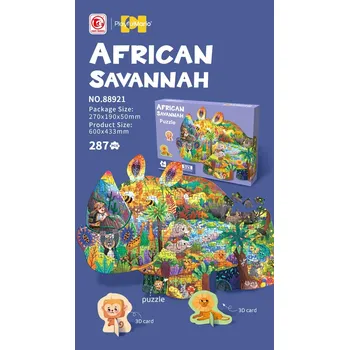 Puzzle Ramiz Sada skládaček 287el. Safari