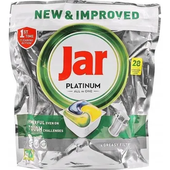 Tableta do myčky Kapsle do myčky JAR PLATINUM 28 ks