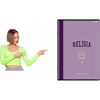 Sešit Sešit A5 60 listů čtvereček RELIGIE TOP-2000