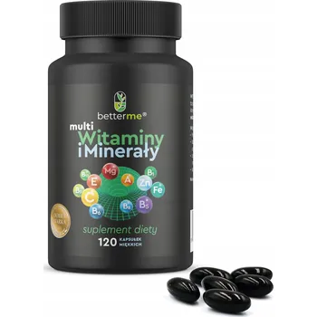 Multivitamin BetterMe 12 vitamínů + 8 minerálů 100% DDD 120 tablet