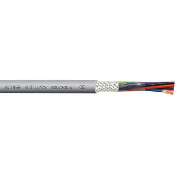 elektrický kabel Řídicí kabel Bitner LIYCY 3x0,75 1 m