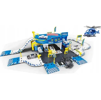 autíčko Alltoys Policejní stanice - hrací sada 62 ks