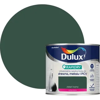 univerzální barva DULUX RAPIDRY UNIVERZÁLNÍ BARVA Zeleň Boho 0,4L Satén