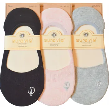 Dámské oblečení Kotníkové Ponožky mokasíny z bavlna 35-38 aura.via 6977