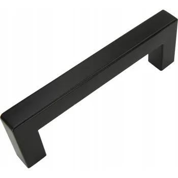 Nábytkové kování Nábytková úchytka klasická 96 mm černá Kovová úchytka na skříňku zásuvky