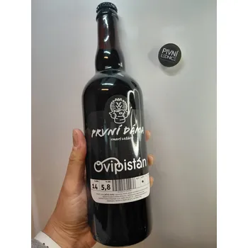 Pivo Ovipistán První dáma 14°/5,8% 0,7l