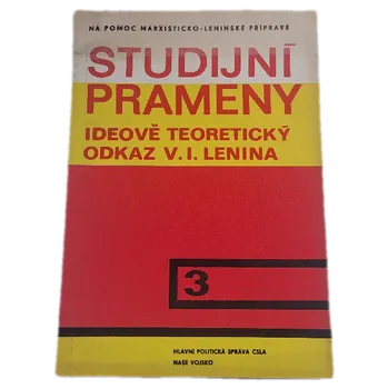 Ideově teoretický odkaz V.I. Lenina - ANTIKVARIÁT (Jaroslav Fikrle)