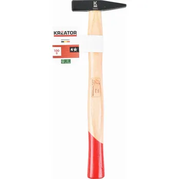 Kladivo KRTH90001 - Zámečnické kladivo 100g Dřevěná rukojeť