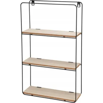 police MDF POLICE NA ZEĎ 30 X 10 X 50 CM HNĚDÁ DO POKOJE MAX. 3 KG