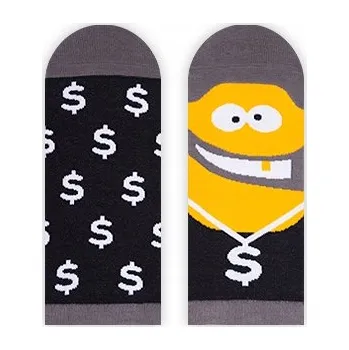 Pánská móda Barevné Ponožky Kotníkové Ponožky NANUSHKI Ben 36-39