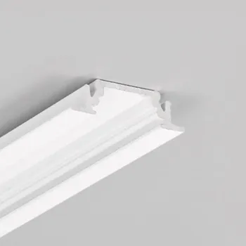 LED lišta Profil GROOVE10 BC/UX bílý lak l max. 4m (přířez)