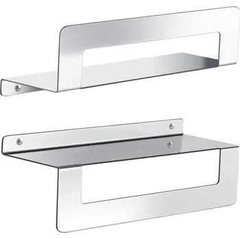 Dávkovač mýdla CLEO polička s držákem ručníků 300mm, nerez lesk