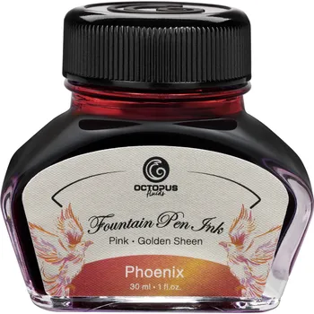 Octopus inkoust s odleskem Phoenix 30 ml, oranžová
