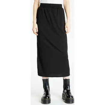 Dámská sukně Sukně Urban Classics Ladies Rib Jersey Midi Skirt Black XS