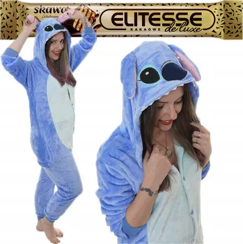 Dámský overall Lacrati kombinéza/ overal Stitch modrá, velikost M