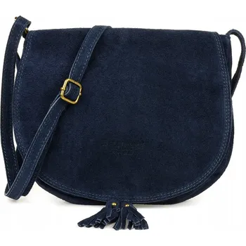 Kabelka Beltimore kabelka přes rameno přírodní kůže modrá