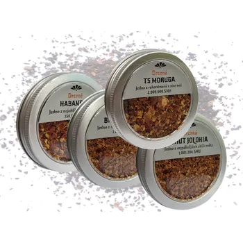 Koření DRCENÉ CHILLI - 3 + 1 ZDARMA, TS Moruga, Bhut Jolokia, Habanero, Cayenne