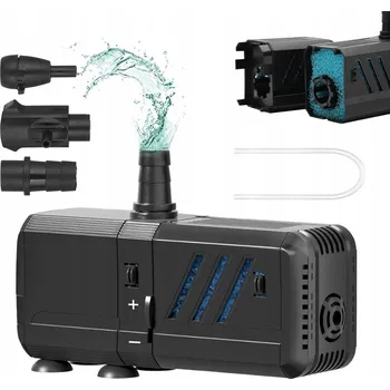 Akvarijní filtr VNITŘNÍ AKVARIJNÍ FILTR PRO NÁDRŽ 30-150L 6W 500L/h TICHÝ