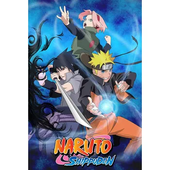 Obraz Plakát Naruto Shippuden bez rámu 61 x 91,5 cm