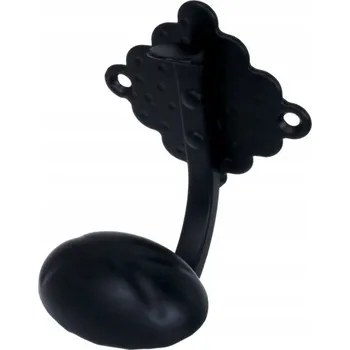 Věšák Hák Ocelový Černý 7x7x8,5cm Mod.103