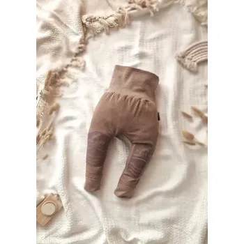 POLEZU+ Protiskluzové kalhoty - BÉŽOVÁ (Protiskluzové dětské tepláky)