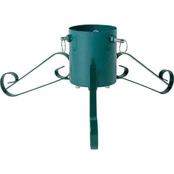 Stojánek na vánoční stromek SEIZIS Stojánek kovový 3 nohy - pr.58cm, zelený