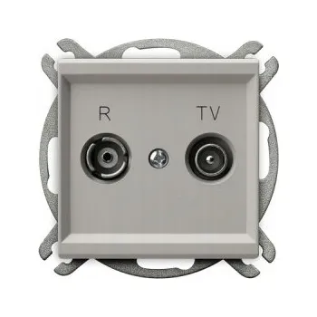 vypínač a zásuvka Anténní zásuvka nástěnná Ospel béžová