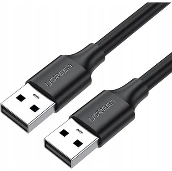 Datový kabel Prodlužovací USB kabel B - USB B Ugreen 10309 1 m černý