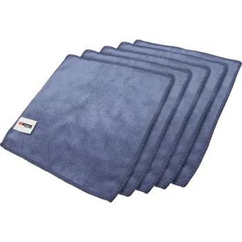 Utěrka Mikrovláknová čisticí utěrka 5ks GSM450 40*40 cm šedá