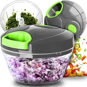 Kráječ na chleba Ruční sekáček MAXSELL 0,5 L nerezová ocel