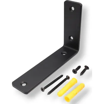 police Držák police LOFT, úhelník, podpěra police L180 x 100 x 38 mm