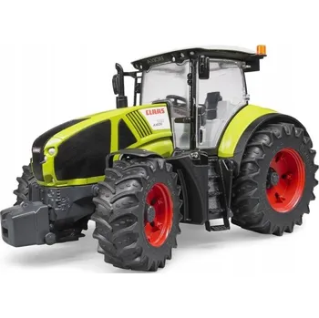 autíčko Traktor Bruder Claas Axion 950, zelený, plastový, měřítko 1:16, pro děti od 3 let
